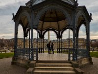 DSCF0077  Stuttgart centre : The bandstand on Castle Square