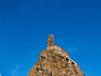 Saint-Michel d'Aiguilhe, a 10-century chapel on an adjacent volcanic plug in Aiguilhe near Le-Puy-en-Velay