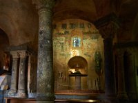 Saint-Michel d'Aiguilhe interior with murals