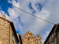 First glimpse of the cathedral entrance