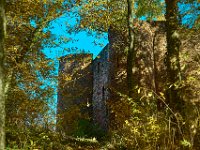 Burg Montclair between Mettlach and Orscholz