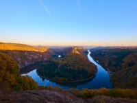 Saarschleife in the evening sun