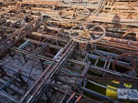 The machinery to move the conveyor