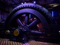 Machinery in the blower hall/sintering plant