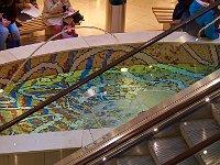 Erfurt, fountain in shopping centre