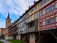 Krämerbrücke Bridge from the side