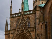 Erfurt Cathedral  A side entrance